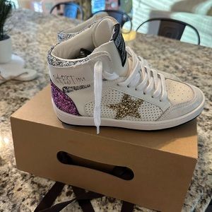 Vintage Havana Dream Magenta Heel High Top